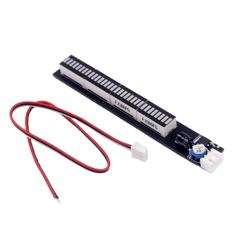 12V 24V Stereo Music Spectrum LED light Level Indicator Amplifier VU Meter for Car player Light Atmosphere Lamps